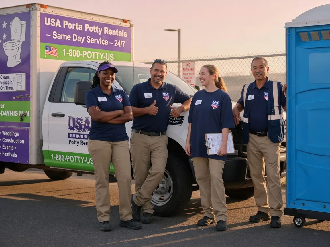 Porta Potty Rental company in Teague, TX